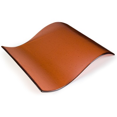 Double curve square mould 38x33cm