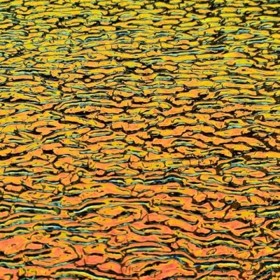 Dichroic 0100-RI70 GRIP C/R black "Ripple" 3mm 17x34cm