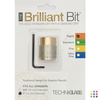 Muela diamantada Techniglass 25mm grano grueso "Rapid"
