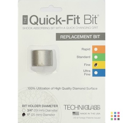 Anillo diamantado 25mm grano fino para muela Quick-Fit