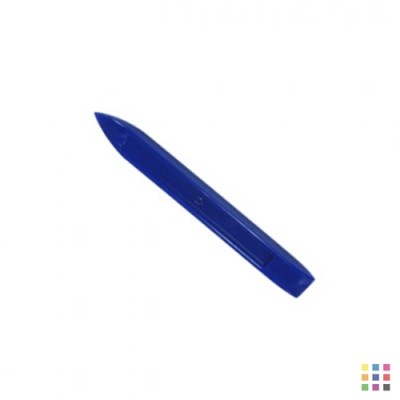 Adhesive lead burnisher