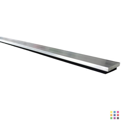 Aluminium ruler 40cm with non-slip coating