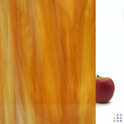 OS Opalescent 317-1S-F light amber 30x30cm