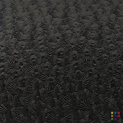 W96 Opalescent 96-02 FLOR opaque black "Florentine" 82x107cm