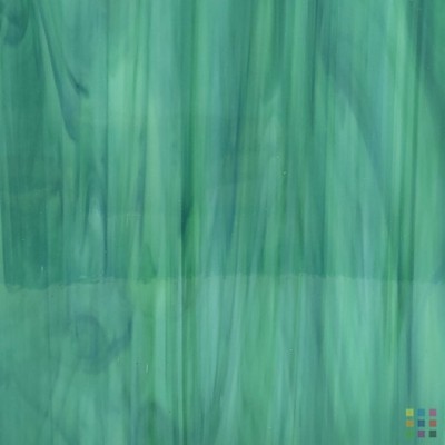OS Opalescent 623-7S-F vert foncé et bleu 30x30cm