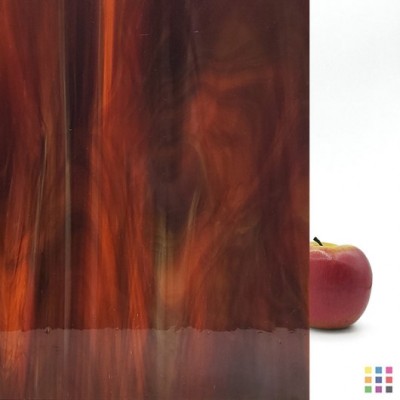 OS Wispy 319-6S-F dark amber 30x30cm