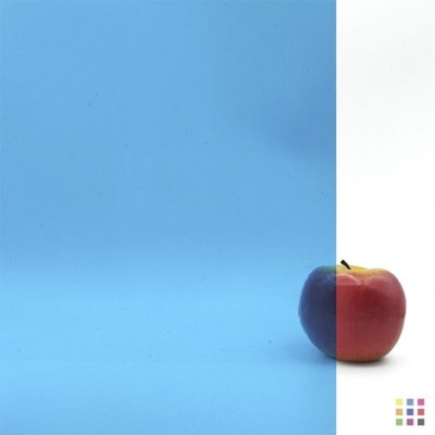 OS Transparent 533-1S-F bleu ciel 30x30cm