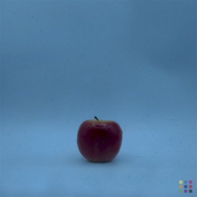 OS Transparent 538-2S-F bleu acier clair 30x30cm