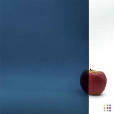 OS Transparent 538-4S-F bleu acier moyen 30x30cm