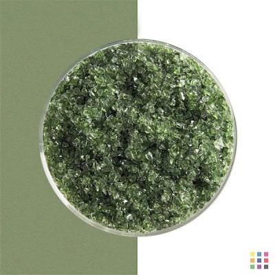 B Frit medium 1141-02 olive green 140g B Frit medium 1141-02 olive green 140g