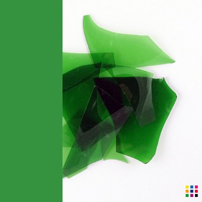 Confetti 0076 transparent chrome green 300g