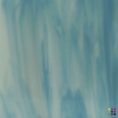 W Opalescent 87-D sky blue 27x27cm W Opalescent 87-D sky blue 27x27cm