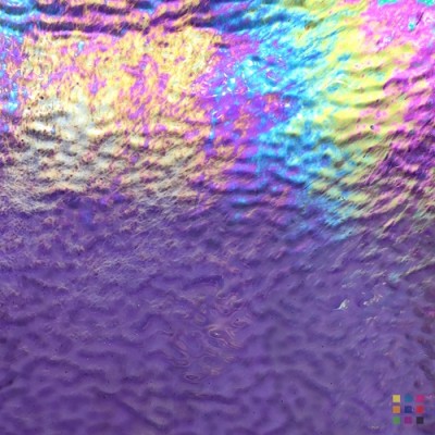 W Ripple 311-V IRID iridescent dark violet 27x27cm W Ripple 311-V IRID iridescent dark violet 27x27cm