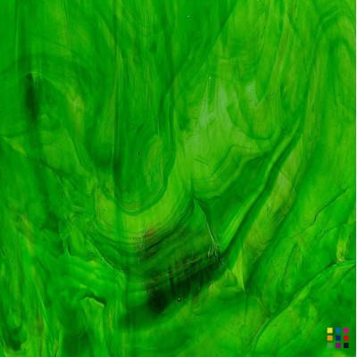 W Wisspy WO-708 light green and dark green "Mystic" 82x107cm