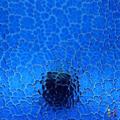 W Figure C 341 medium blue 82x107cm