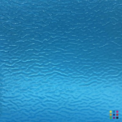 W Ripple 158 bleu ciel 82x107cm