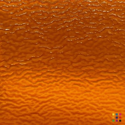 W Ripple 310 dark amber 82x107cm