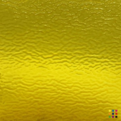 W Ripple 47 medium amber 27x27cm