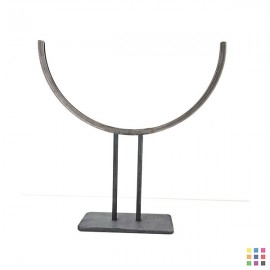 Round metal display stand 20cm