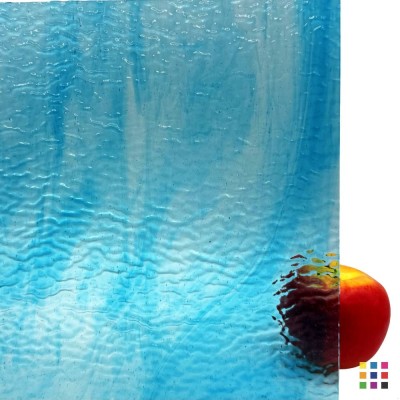 W Streaky 87-LL RIP sky blue "Ripple" 27x27cm