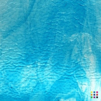 W Streaky 87-LL RIP bleu ciel "Ripple" 27x27cm