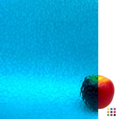 W English Muffle 190 turquoise blue 82x107cm