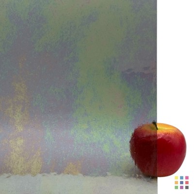 W Double Rolled 555 IRID iridescent light grey 27x27cm