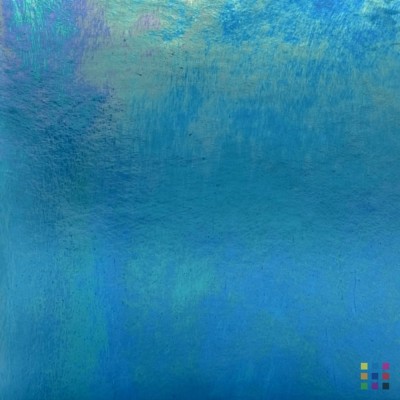 W96 Transparent 96-13 IRID bleu ciel iridescent 27x27cm
