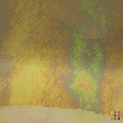 W96 Transparent 96-11 IRID iridescent light amber 82x107cm