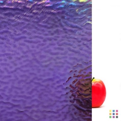 W Ripple 311-V IRID iridescent dark violet 27x27cm