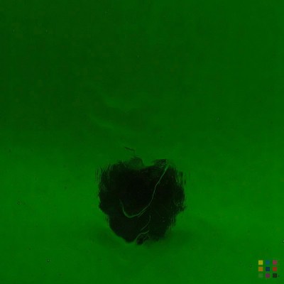 Antik cathedral 4-4 medium green 27x30cm