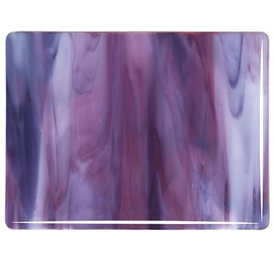 B Streaky 3328-30 rose myrtille, pourpre foncé et blanc 20x25cm