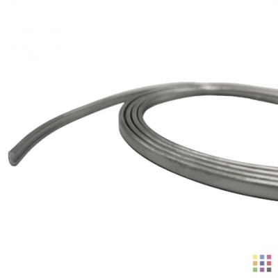 Profilé de 2m en plomb Mommer U rond 3x3.5mm demi-mou