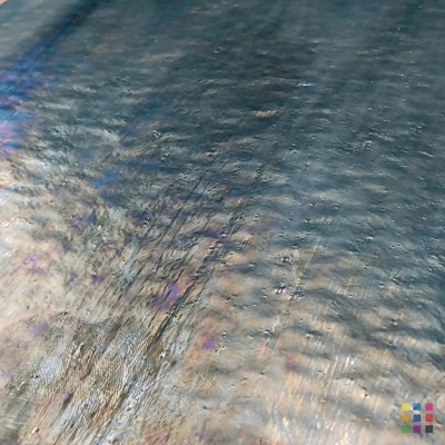 W Wisspy WO-87 G IRID bleu ciel "Granite" iridescent 82x107cm
