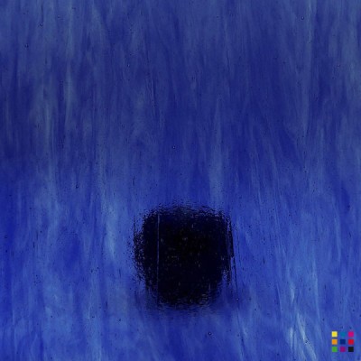 W Streaky 119-LL dark blue 27x27cm