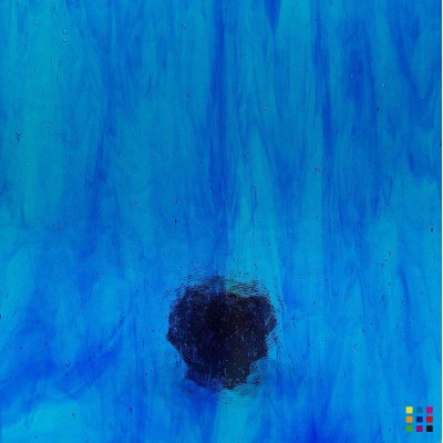 W Streaky 707-LL azul claro y azul oscuro "Mystic" 27x27cm