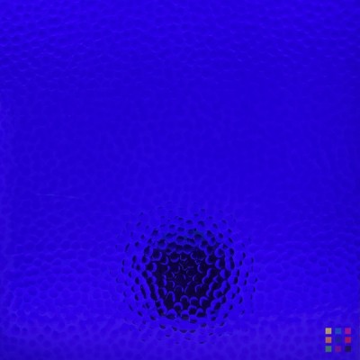 W Hammered 1118 azul cobalto oscuro 27x27cm
