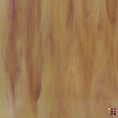 W Opalescent 94-D medium purple and amber 27x27cm