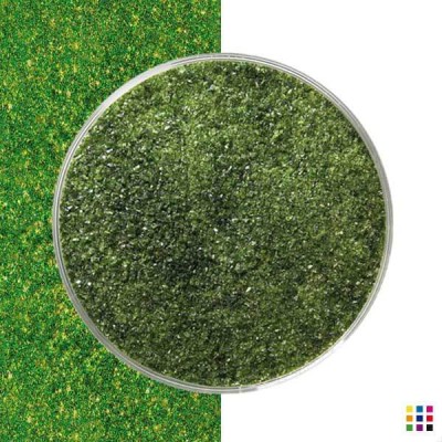 B Frit fine 1412-01 light aventurine green 140g