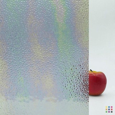 W Dew Drop 01 IRID iridescent clear 82x107cm