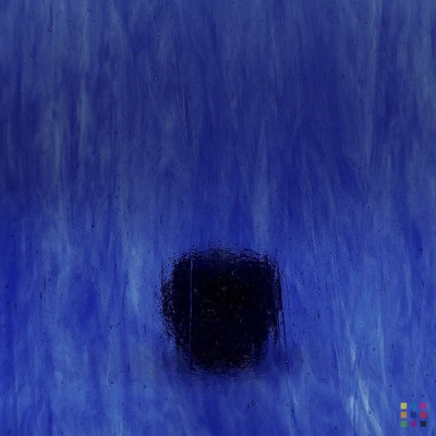 W Streaky 119-LL bleu foncé 82x107cm