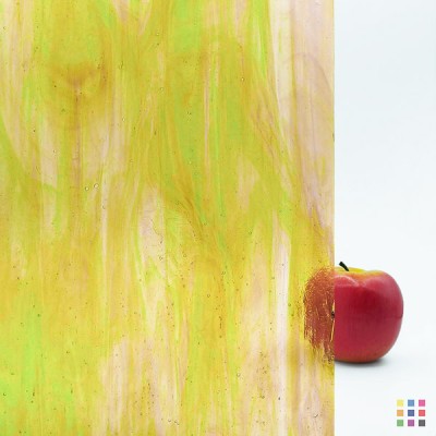 W Streaky 217-LL pourpre moyen et vert jaunâtre 82x107cm