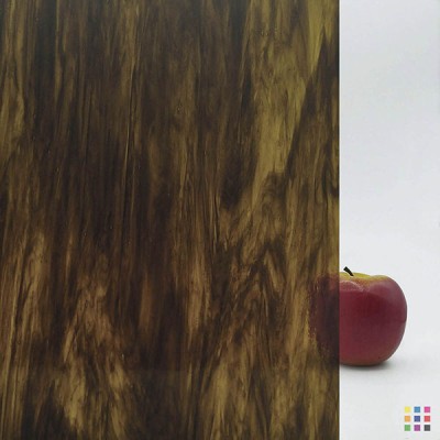 W Streaky 223-LL ámbar claro y marrón oscuro 82x107cm
