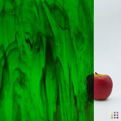 W Streaky 704-LL medium green and brown "Mystic" 82x107cm