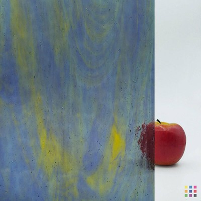 W Streaky 705-LL violet et ambre moyen "Mystic" 82x107cm