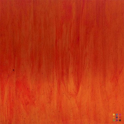 Antik cathedral 9-5 orange-red 80x80cm
