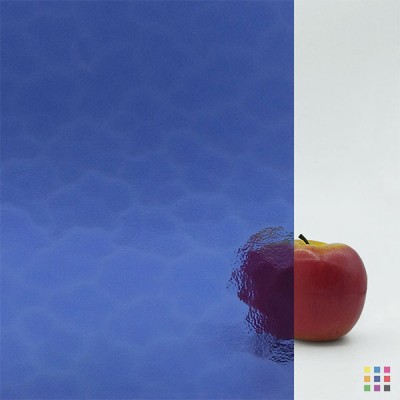 Cathédrale Aqua bleu 61x122cm