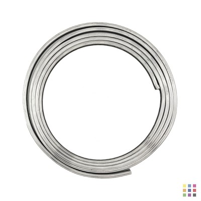 Perfiles de plomo Mommer H plano 4x4mm semi-blando (25kg)
