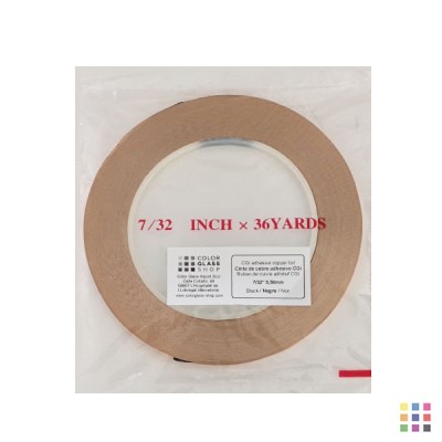 CGI black adhesive copper foil 5.56mm (7/32")