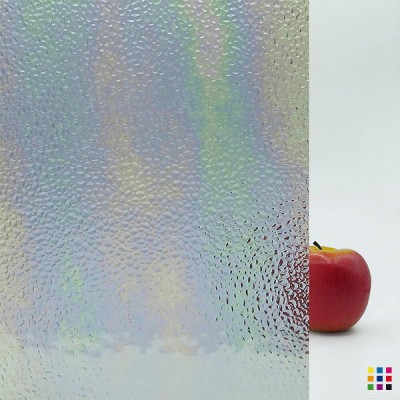 W Dew Drop 01 IRID clair iridescent 27x27cm